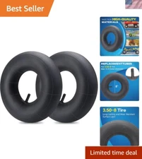 Durable 3.00/3.50-8 Replacement Inner Tube for Wheelbarrows and Hand Trucks