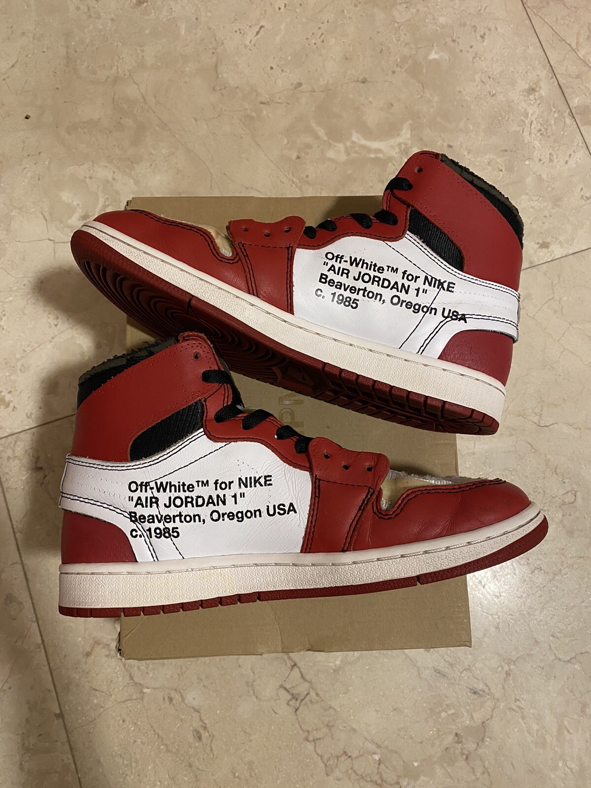 nike jordan chicago off white