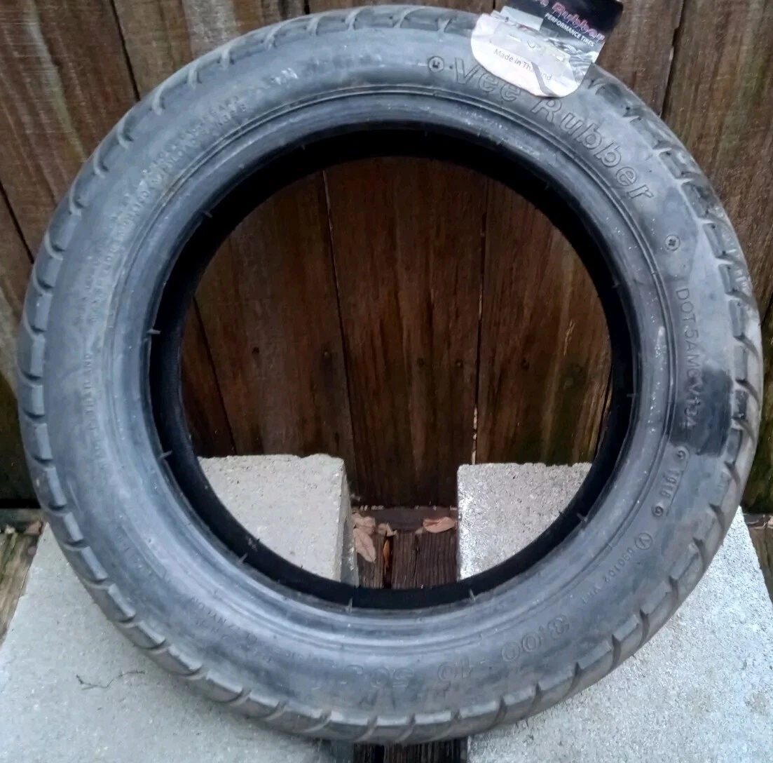 Vee Rubber 3.00-10 50J Scooter Tube Tire NOS READ FULL ITEM DESCRIPTION BELOW
