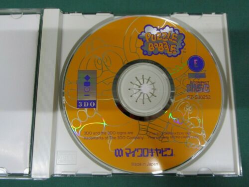 3DO Real -- Puzzle Bobble -- JAPAN GAME. Panasonic. 3DO. 22107 - Picture 4 of 11