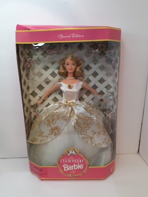 Mattel Club Wedd Barbie Doll 1997 NRFB Blonde