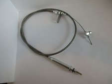 T350 Th350 Stainless Braided Kick Down Cable Chevy Transmission Detent 6053