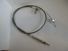 T350 TH350 STAINLESS BRAIDED KICK DOWN CABLE CHEVY TRANSMISSION DETENT #6053