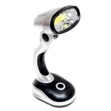 2025 12 LED AA Battery Powered Light Desk Table Lamp for Study Reading Portable