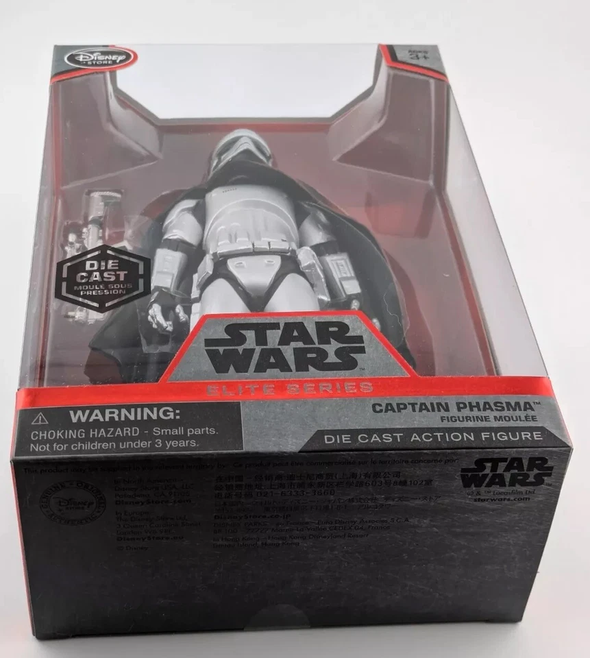 Star Wars Elite Series Disney Captain Phasma Die Cast Collectors Action Figure - Image 4 of 4