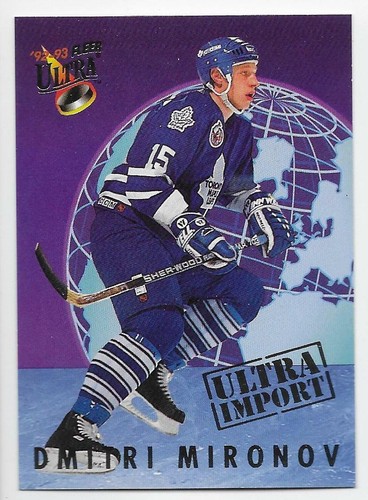 92/93 ULTRA IMPORTS Hockey (#1-25) U-Pick From List - Picture 14 of 23