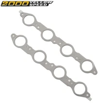 Fit For LS1 LS3 LSX Exhaust Manifold Gasket Set Multi-Layer Steel Header 