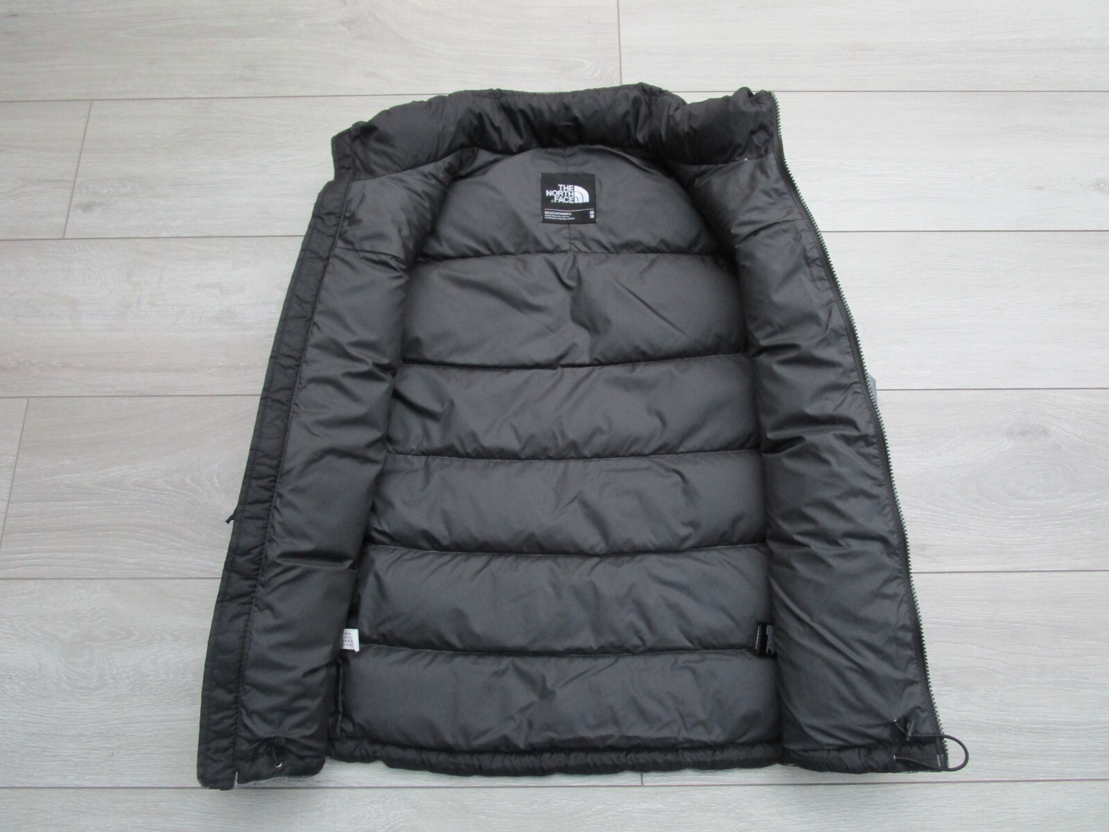 The North Face Mens Nuptse 2 Vest Gilet Goose Down 700 Fill M Grey Body