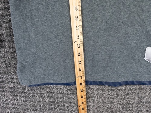 Utah Jazz Sweatshirt Mens Medium Gray Pullover Adidas Logo Graphic Print NBA - Picture 8 of 14