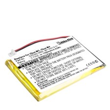 Akku für Navgear Streetmate GP-43 - 1250mAh - Ersatzakku Battery Pack Batterie