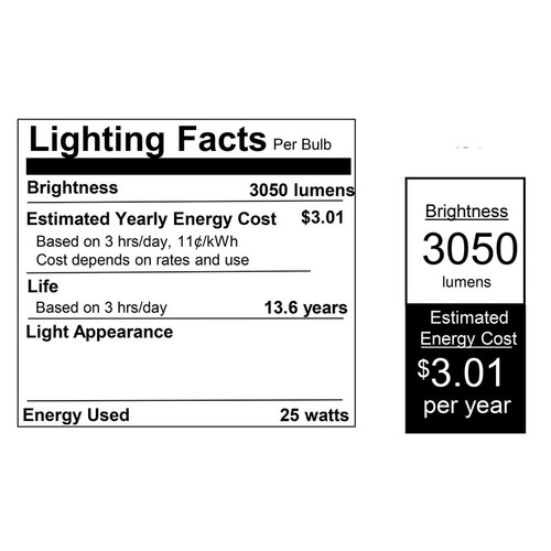 25W Color Selectable LED Bulb 200W Equivalent High Lumen A21 Energy Saving New - Picture 7 of 8