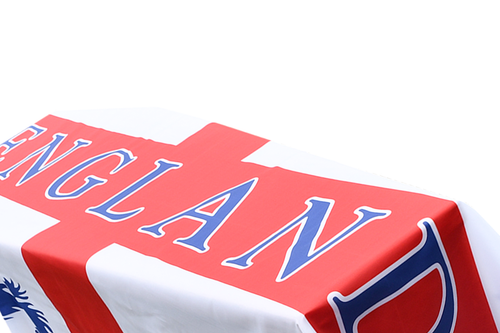 England 4 Lions Flag Coffin Drape - Quick Dispatch - Photo 3 sur 5