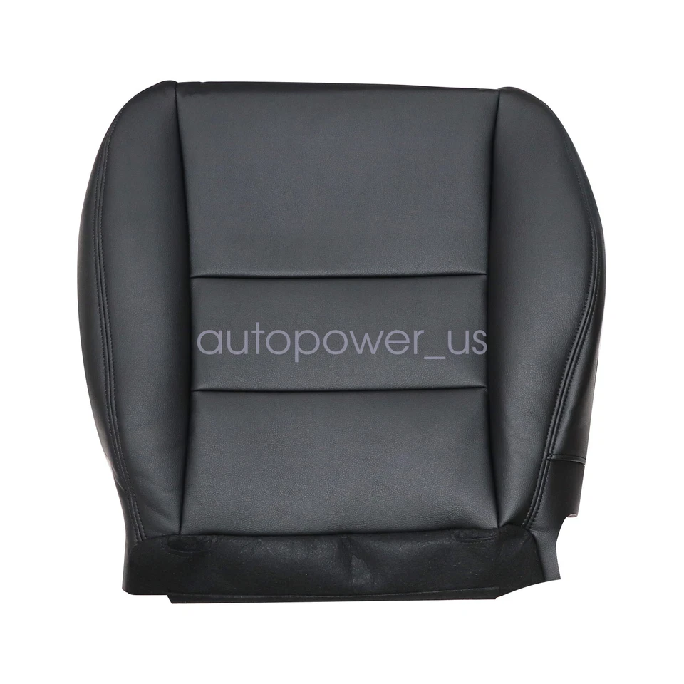 2003-2007 For Honda Accord Both Side Leather Seat Cover & Armrest Cover Black Foto 3 de 4