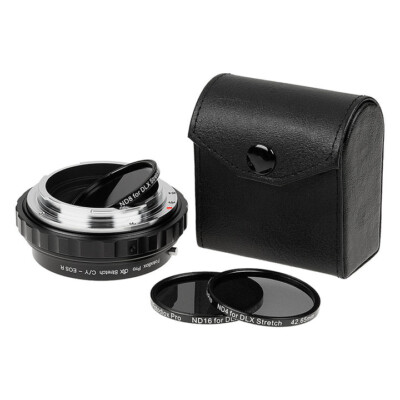 Fotodiox Adapter Contax/Yashica Mount Linse für Canon RF (EOS-R) Kamera