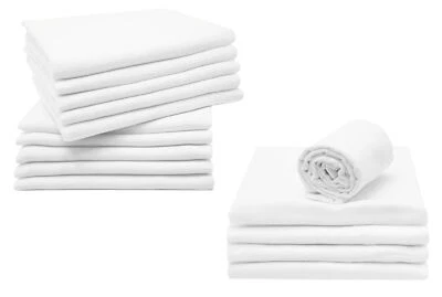 ZOLLNER Juego de 5, 10 o 20 pañales de tela muselina pañales de gasa paños para escupir algodón