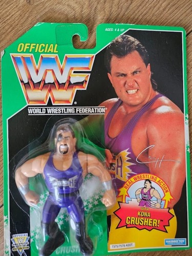 WWE WWF Hasbro Green Card Series 11 Evil Crush MOC...