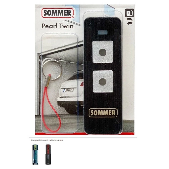 Telecomando radiocomando trasmettitore SOMMER TX03 434 Mhz 4014 2 canali rolling