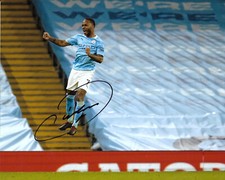 Manchester City Raheem Sterling Autographed Signed 8x10 EPL Photo COA #7