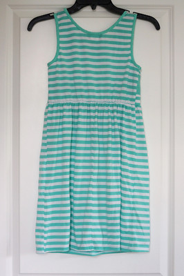 Robe Pull Fille Disorderly Kids Turquoise Rayée - Taille 12, Occasion Très Bon état