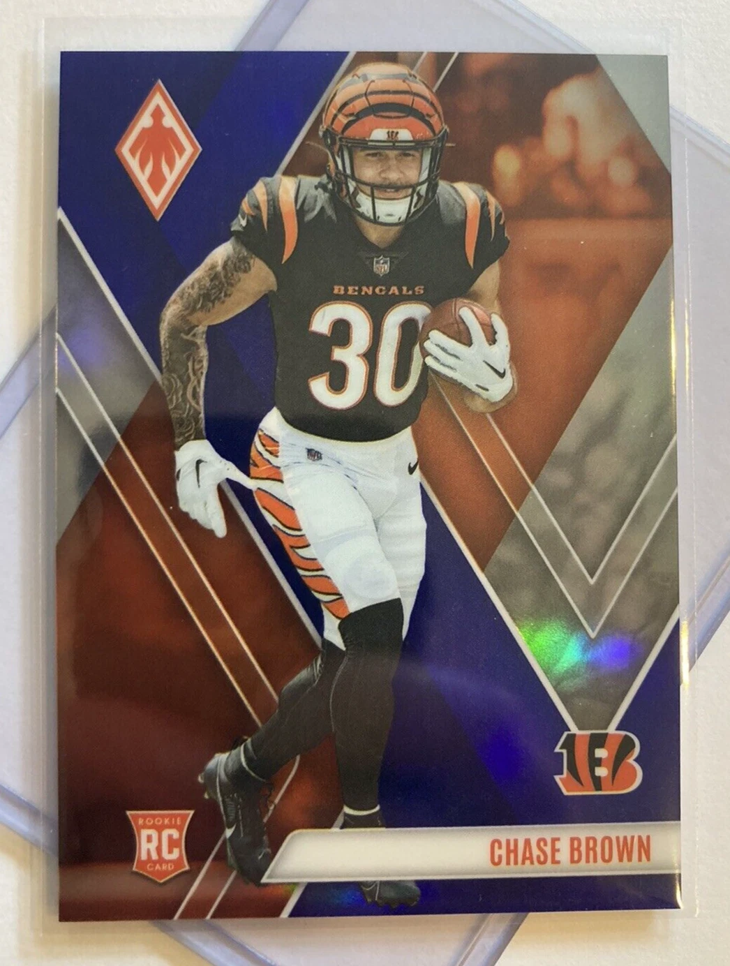 CHASE BROWN - RoOkiE /35 - 2023 Phoenix #133 - BLUE /35 - CIN Bengals -