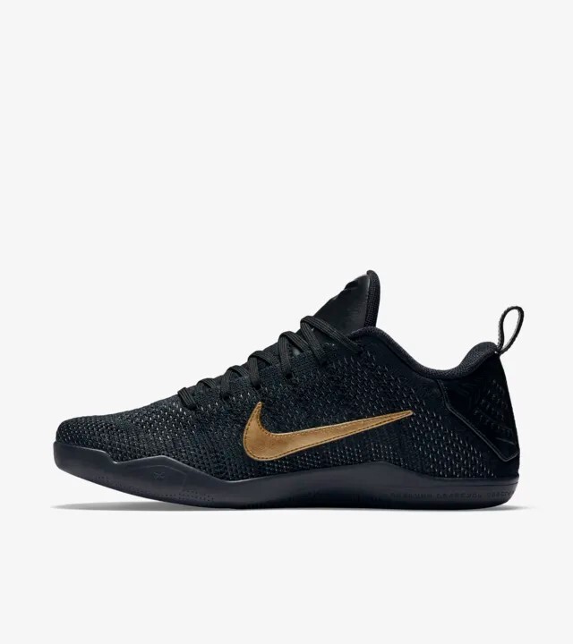 KOBE XI ELITE LOW 10.5 イエロー/ブラック Nike Kobe 11 XI Elite Low FTB 2016 Fade to BLACK GOLD Mamba