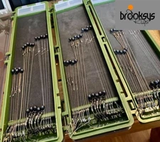 🎣 Carp Fishing Rig Box – 20 Pre-Tied Ronnie Blowback Hair Rigs IQD  Ready Made