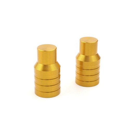 Car Motor Wheel Tire Tyre Valve Stem Air Dust Caps Cover Car Accessories Yellow - Picture 3 of 6