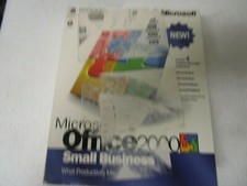 Microsoft Office 2000 Small Business in Retail Box w/Product Key and Both Discs