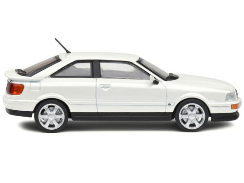 1992 Audi Coupe S2 Pearl White Metallic 1/43 Diecast Car Solido - Picture 1 of 5