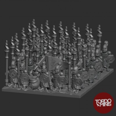 Bannermen - Eastern Kingdoms - Revolution - Detaillierte Miniaturen 10mm