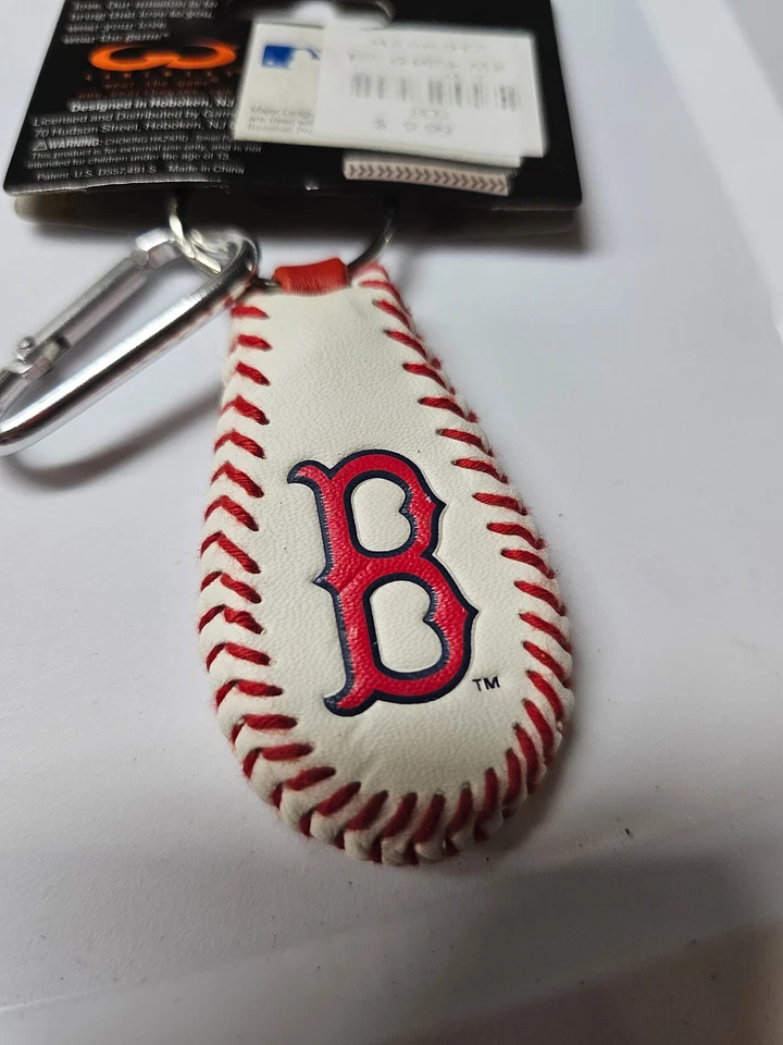 BOSTON RED SOX  BASEBALL KEY CHAIN KEYCHAIN NEW ITH TAG - Image 4 of 4