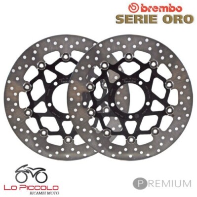 BREMBO BREMSSCHEIBEN VORNE SERIE GOLD SCHWIMMEND DUCATI 1100 HYPERMOTARD S 2009