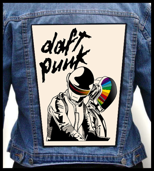 DAFT PUNK == Backpatch Back Patch deadmau5 Digitalism The
