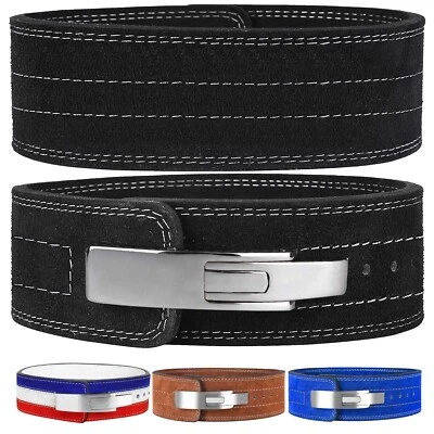 ARD CHAMPS ARD™ Weight Lifting Lever Belt 10mm Heavy Power Strengthen Training Workout Gym