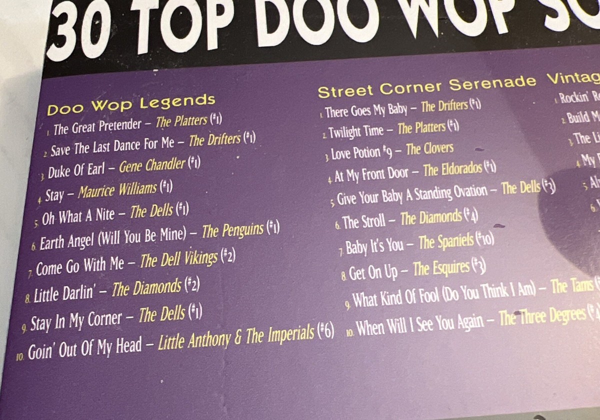 Doo Wop Box ドゥワップ　三巻コンプリート Various Artists, The Cardinals, The Dominoes, The Platters