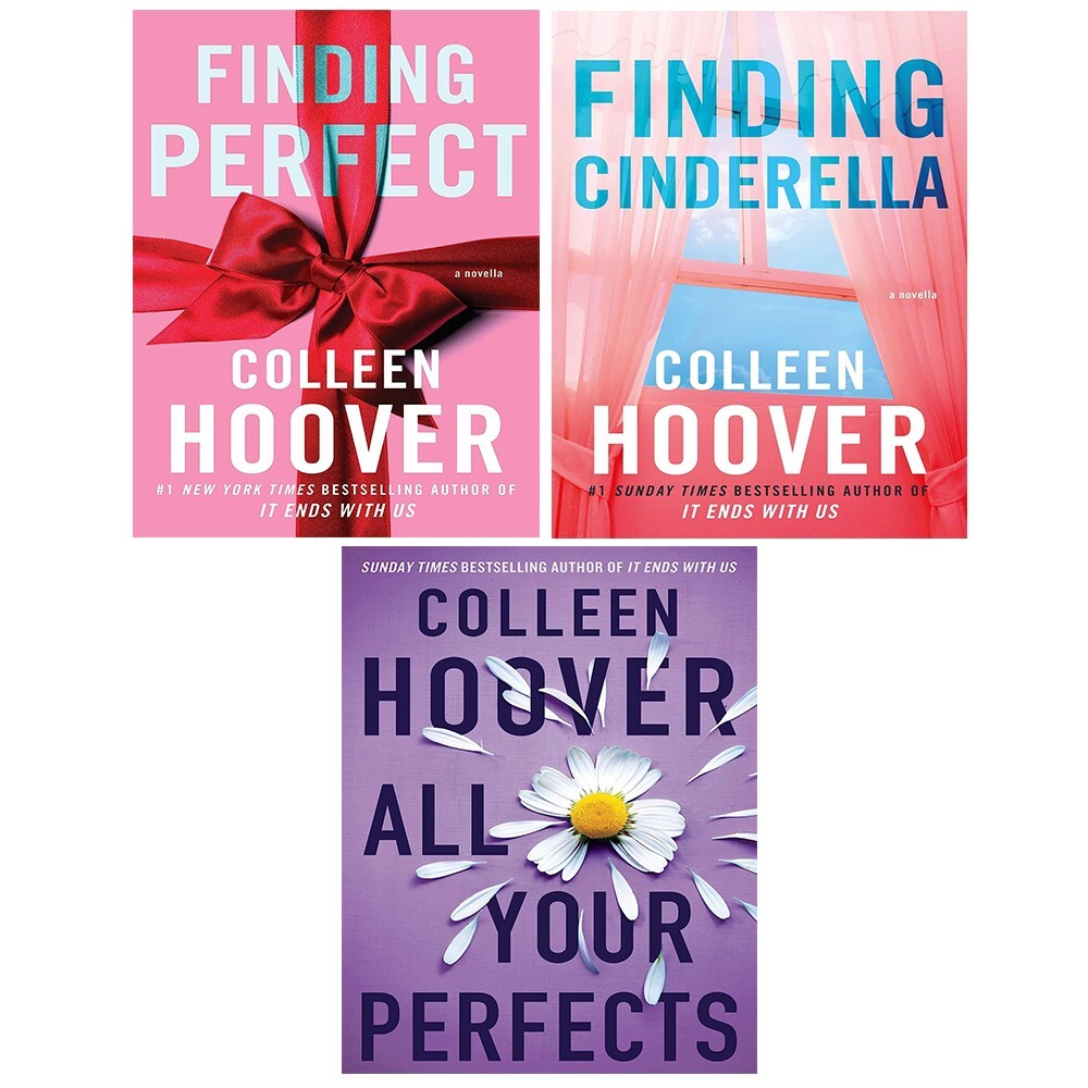 Colleen Hoover Collection 3 Book Set Finding Cinderella,All Your Perfects,Perfec - Image 2