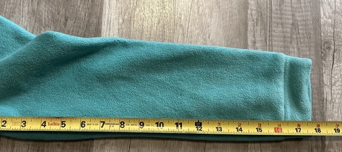 Columbia Fleece Jacket Girls Youth Size M Medium 10-12 Light Sky Blue Full Zip - Picture 11 of 12