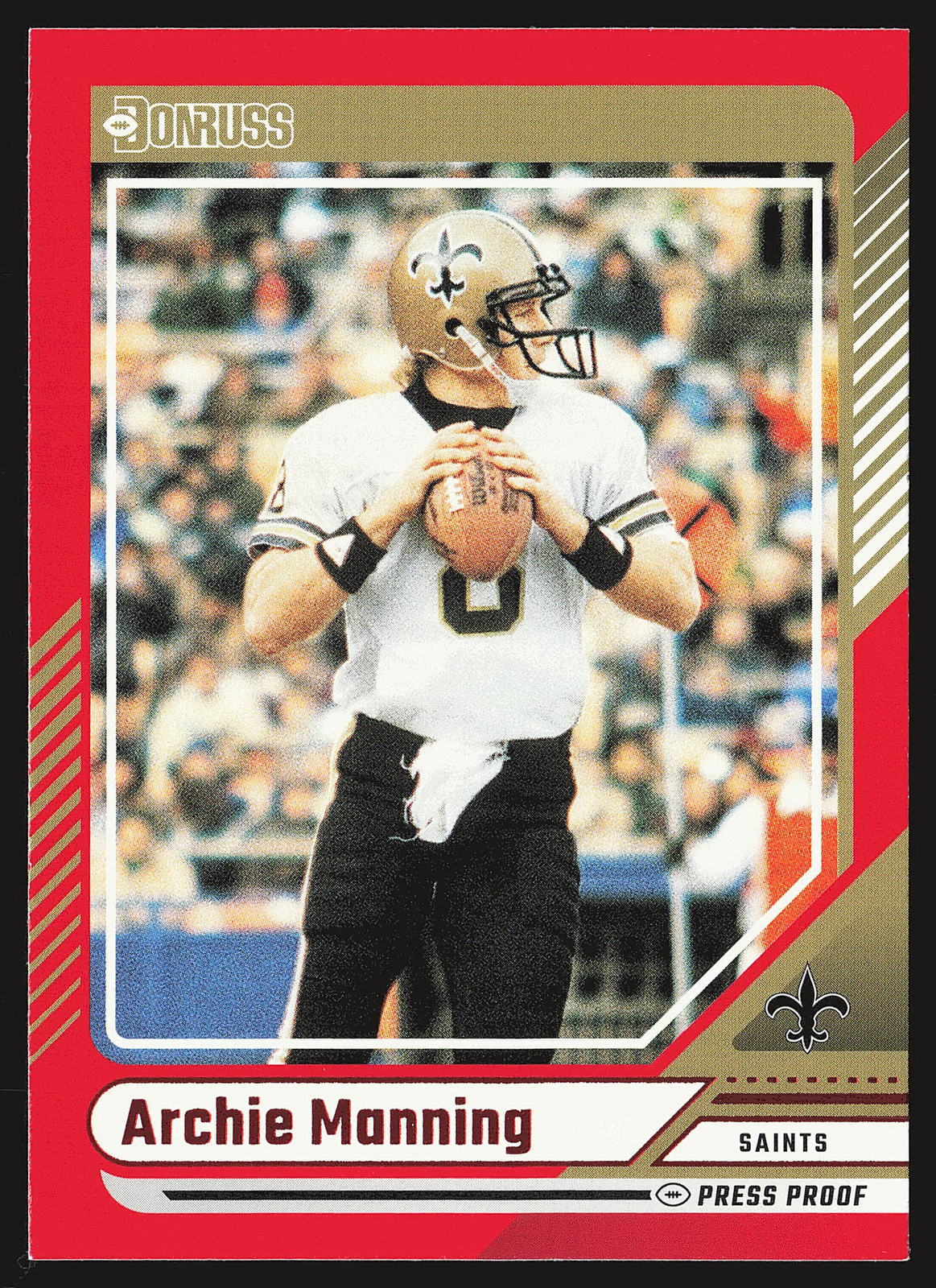 2024 Donruss #195 Archie Manning Press Proof Red