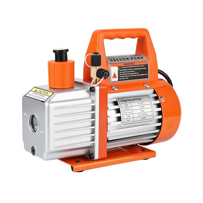 5 CFM Vacuum Pump Air Conditioning Vacuum Pump Rotary Vane HVAC 1/2 hp 110v