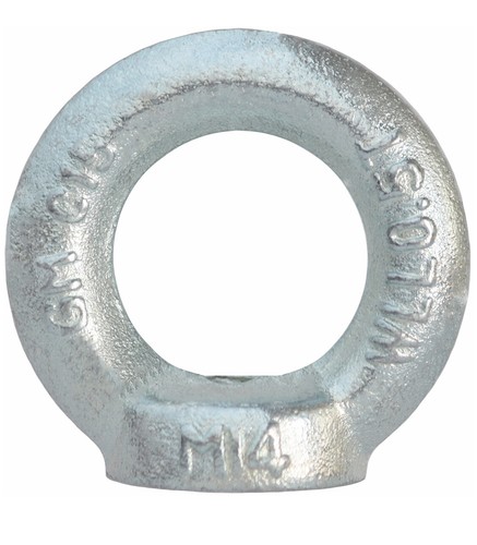 2 Ringmutter Ringschrauben Ösenmutter Ringbolzen von M6 bis M16 Zurröse Kranöse - Bild 20 von 58
