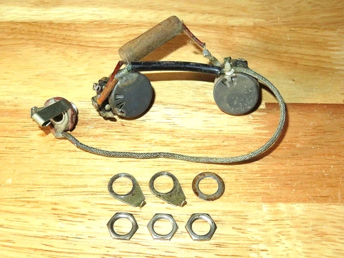 Gibson 1948 Nickel ES 125 Electronic Control Pots Harness