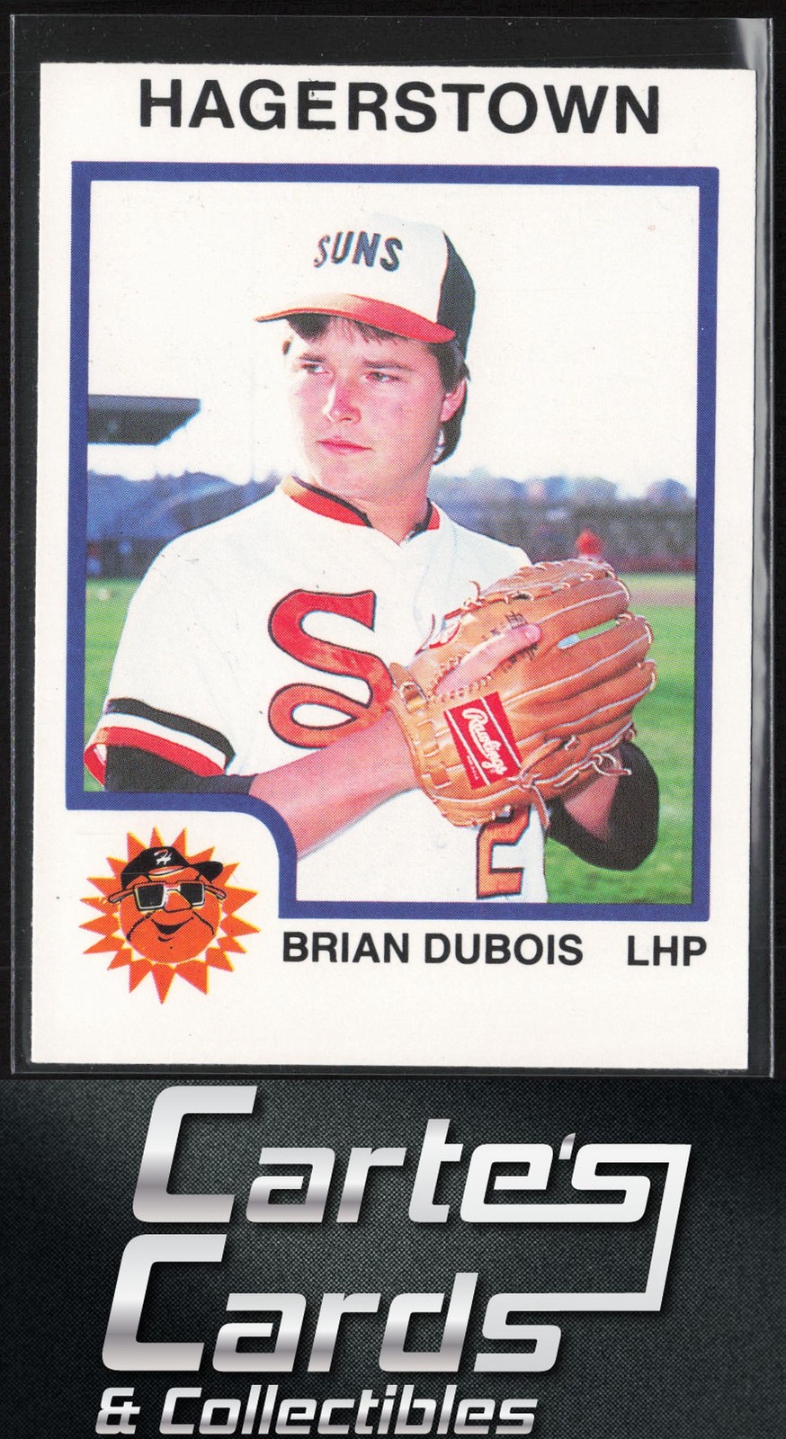 Brian DuBois 1987 ProCards #1468 Hagerstown Suns