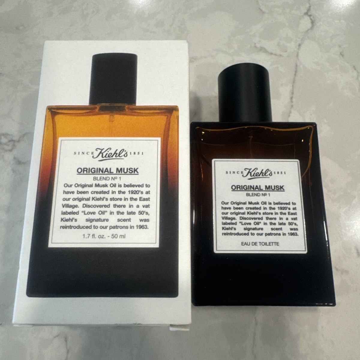 Kiehl's Original Musk No Eau de Toilette 50 mL Oz Fragrance