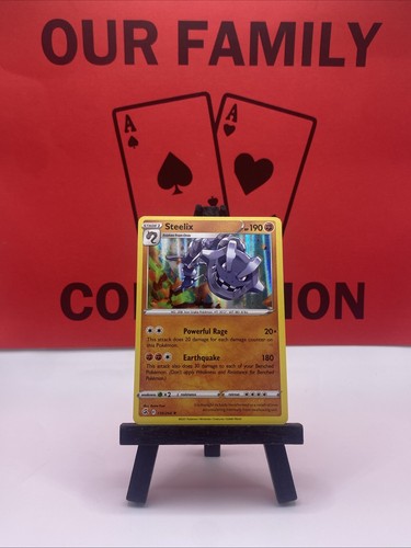 Steelix 139/264 Fusion Strike Holo Rare Pokemon TCG 2021 VLP