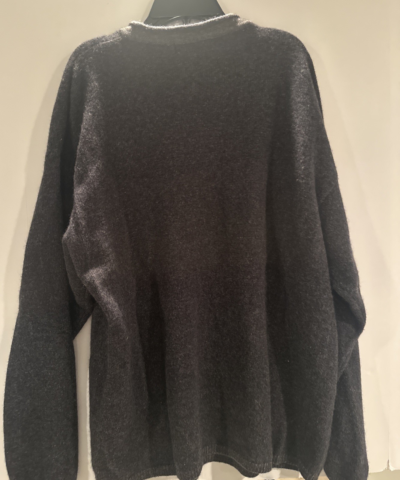 Structure Pocket Pullover Sweater Lambs Wool, Rab… - image 4