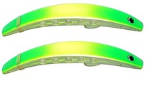 Brad's TPSB08-2 Super Bait Cut Plug UV Lemon Lime 2-Pack