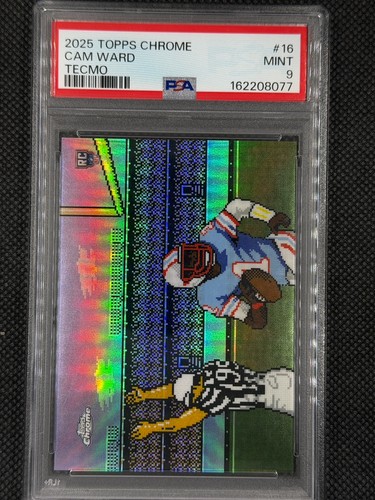 2025 Topps Chrome Cam Ward Base (PSA 9)