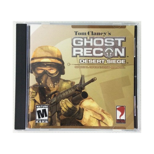 Ubisoft Computer Game Tom Clancy's Ghost Recon - Desert Siege NM
