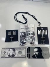 Marilyn Manson VIP backstage Merch.  "Twins of evil" tour