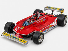 Ferrari 1:18 312T #12 Gilles Villeneuve Exoto Grand Prix Classics w/ Case Red